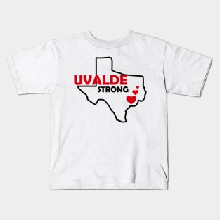 UVALDE STRONG Kids T-Shirt